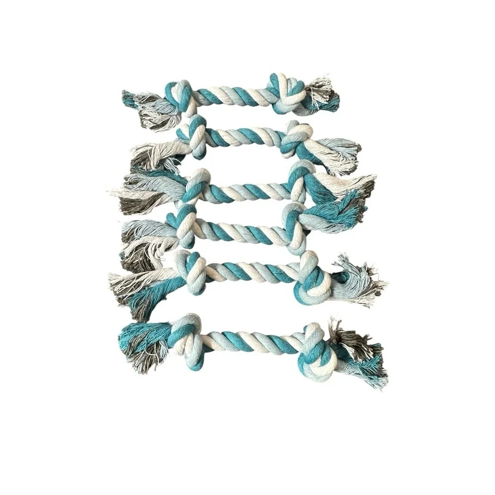 NEW‎ lot of 6 dog rope toys 6 inches in length